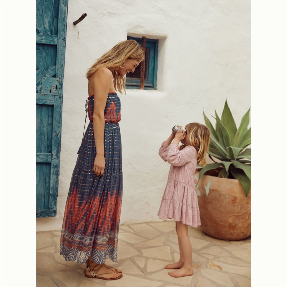 Anthropologie Nora Maxi Dress Sz 8